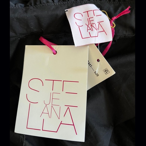 NWT Stella Jean one shoulder top with ruffled peplum size 6 - Picture 5 of 6